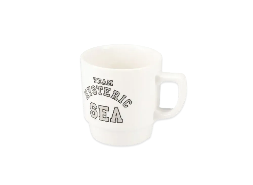 WIND AND SEA x HYSTERIC GLAMOUR Mug Cup "HYSTERICSEA"