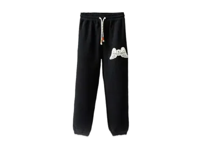 MONCLER GENIUS 8 MONCLER PALM ANGELS WING LOGO SWEAT PANT "Black"