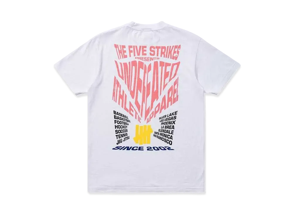 UNDEFEATED RAVER S/S TEE - 80281 "White"