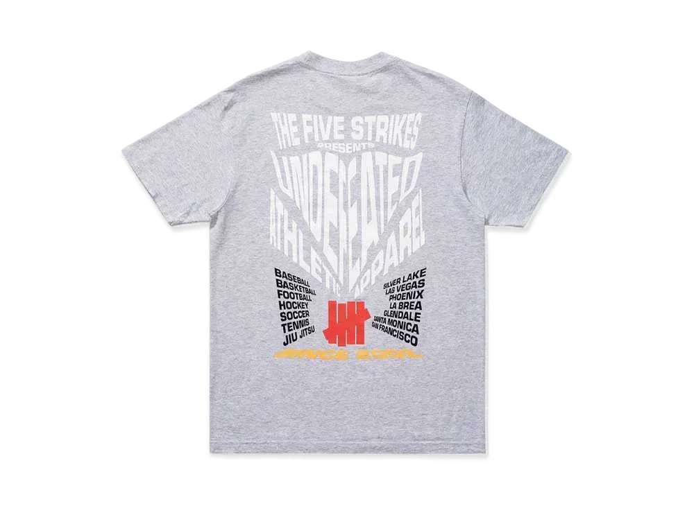 UNDEFEATED RAVER S/S TEE - 80281 "Gray"
