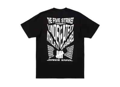 UNDEFEATED RAVER S/S TEE - 80281 "Black"