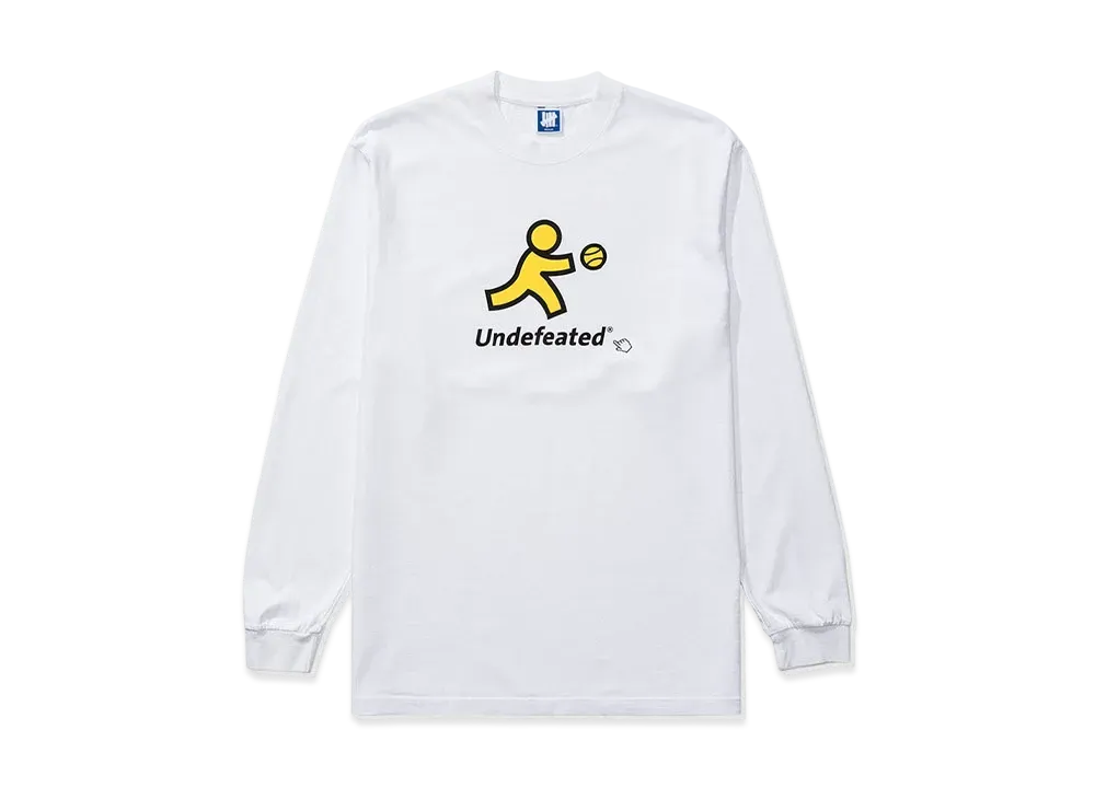UNDEFEATED RUNNING L/S TEE - 80286 "White"
