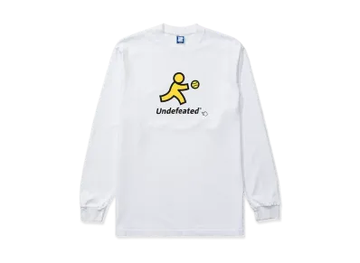 UNDEFEATED RUNNING L/S TEE - 80286 "White"