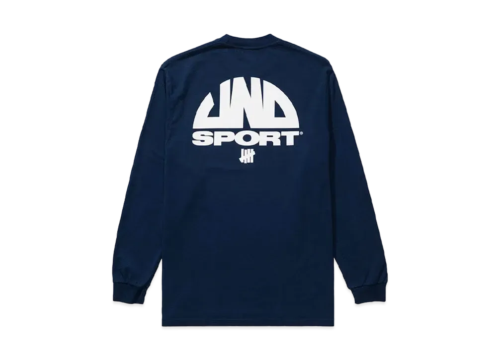 UNDEFEATED SPORT L/S TEE - 80288 "Navy"