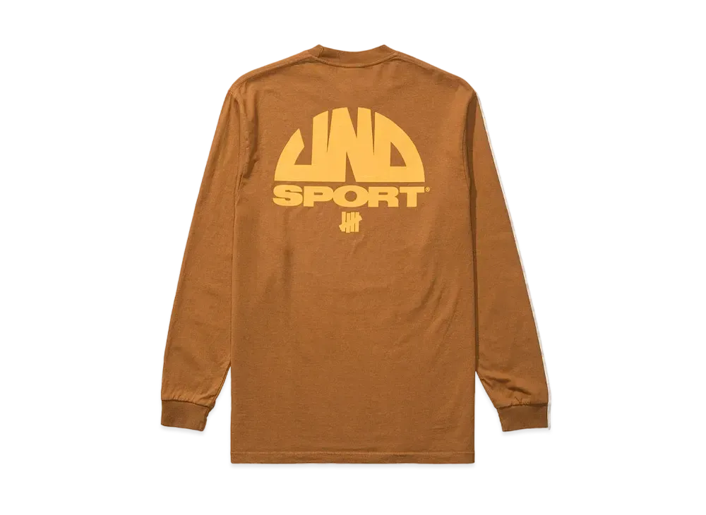 アンディフィーテッド スポーツ L/S ティー - 80288 "ブラウン"