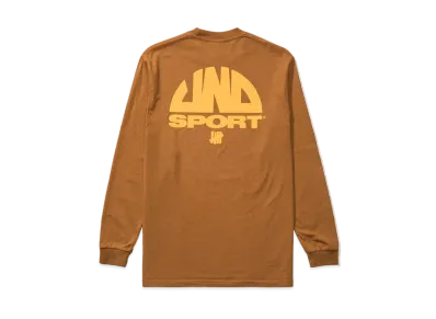 UNDEFEATED SPORT L/S TEE - 80288 "Browm"