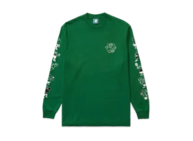 UNDEFEATED MASCOTS L/S TEE - 80289 "Green"
