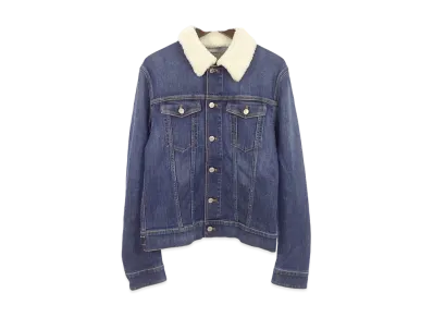 Dior Homme 18SS Boa Denim Jacket "Blue"