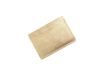 Cartier Happy Birthday Card Case ”Gold”