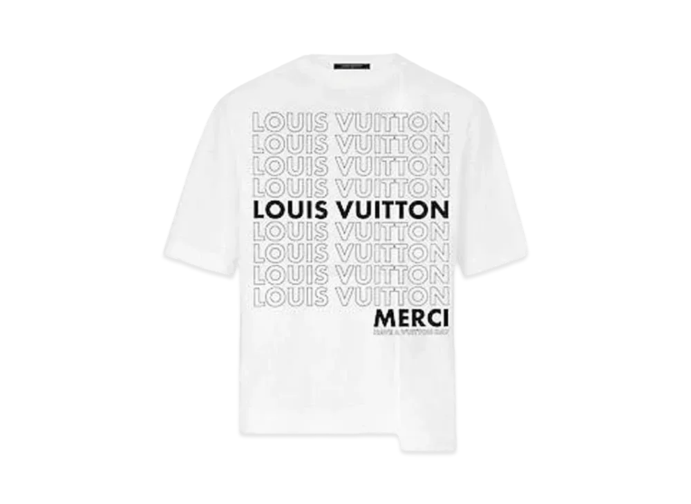 ルイヴィトン メルシ Tシャツ 