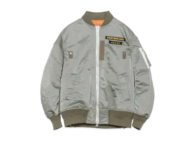 sacai x Street Beat Records MA-1 Jacket "Olive"