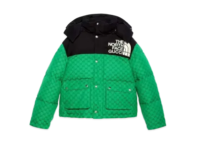 Gucci × The North Face GG Padded Jacket "Green"