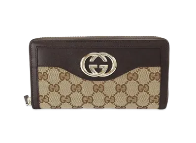 Gucci Sukey Wallet "Brown/Gold"