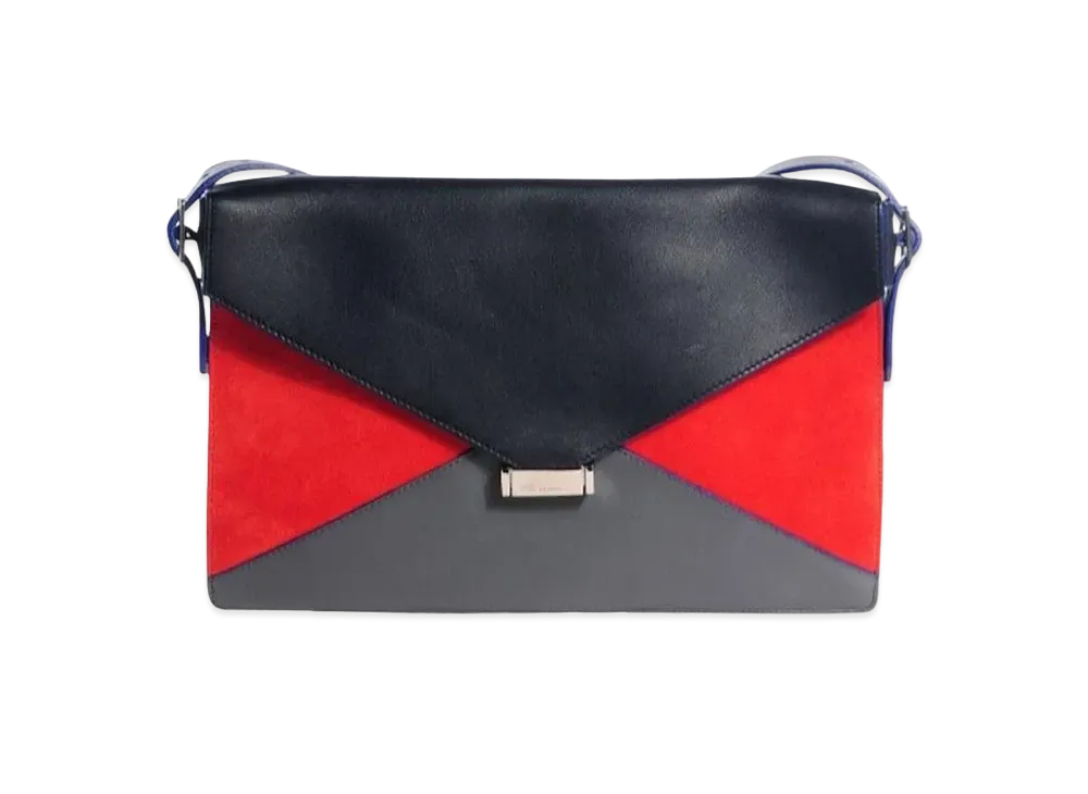 CELINE Diamond Clutch Shoulder Bag "Multi"