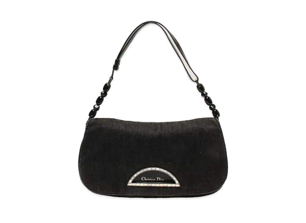 Dior Maris Pearl Shoulder Bag "Black"