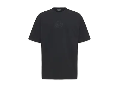 BALENCIAGA Oversized Cotton T-Shirt "Black"