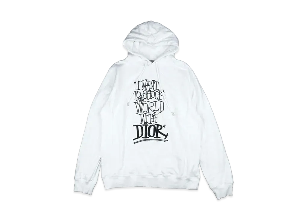 Dior x Shawn Stussy Shock The World Foodie "White"