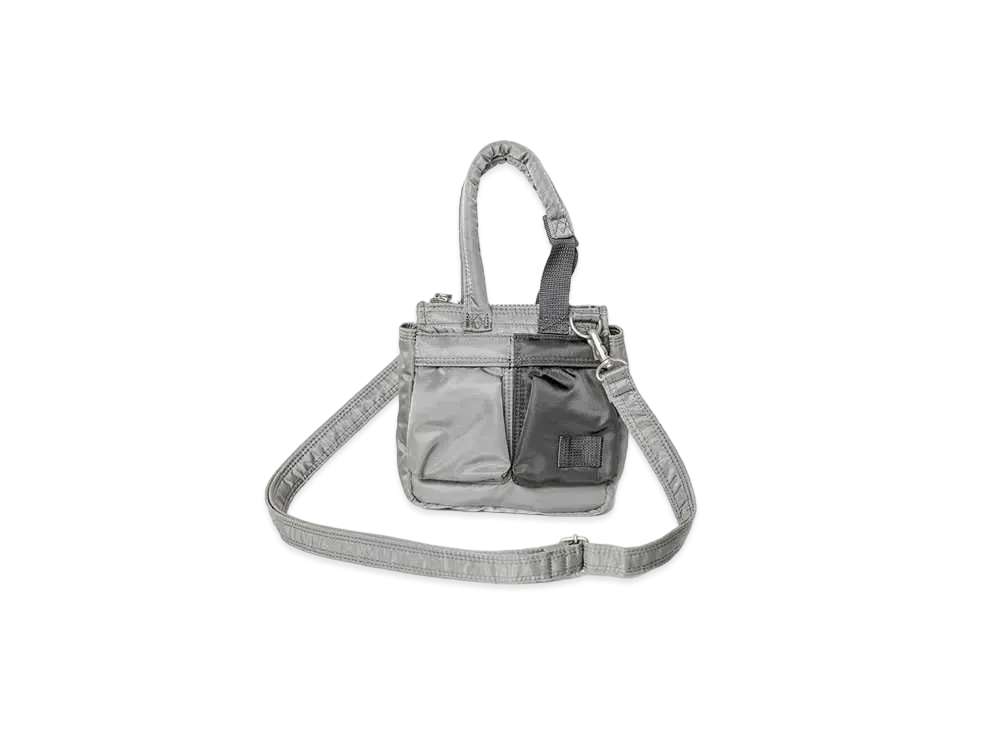 sacai x PORTER Pocket Tote Small "Grey"