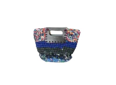 sacai Zantan Crochet Bag "Blue"