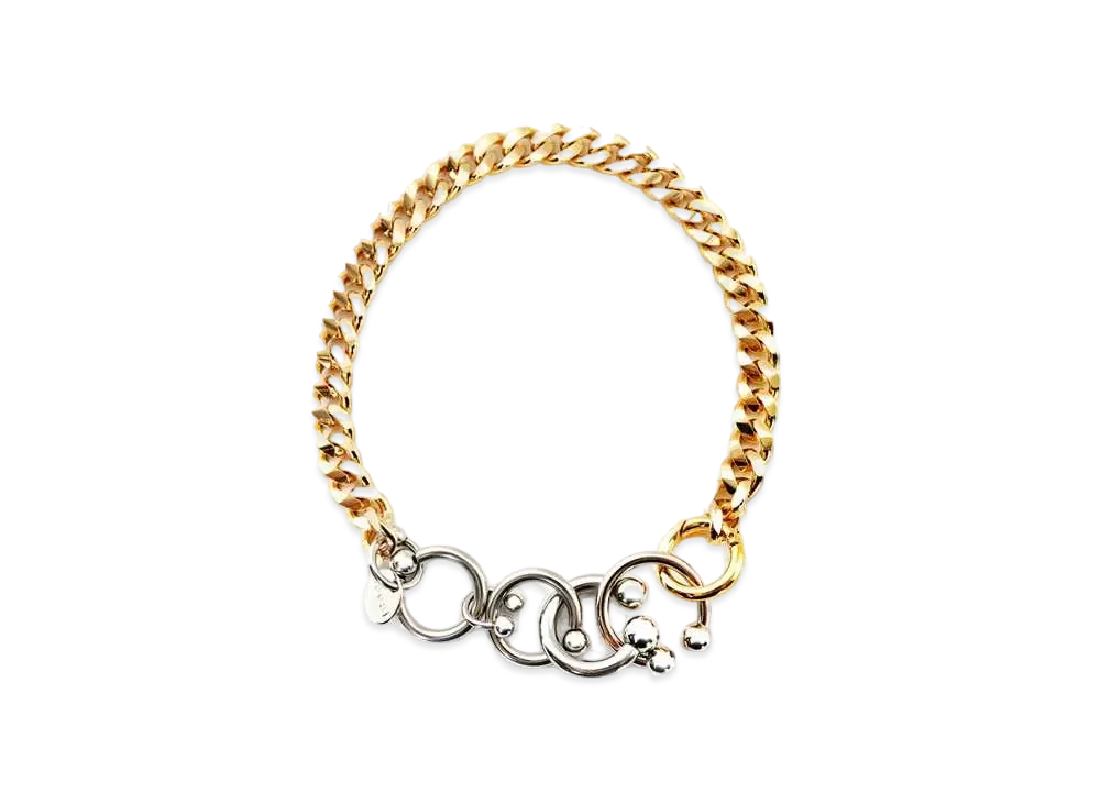 sacai Body Pierce Necklace "Gold"