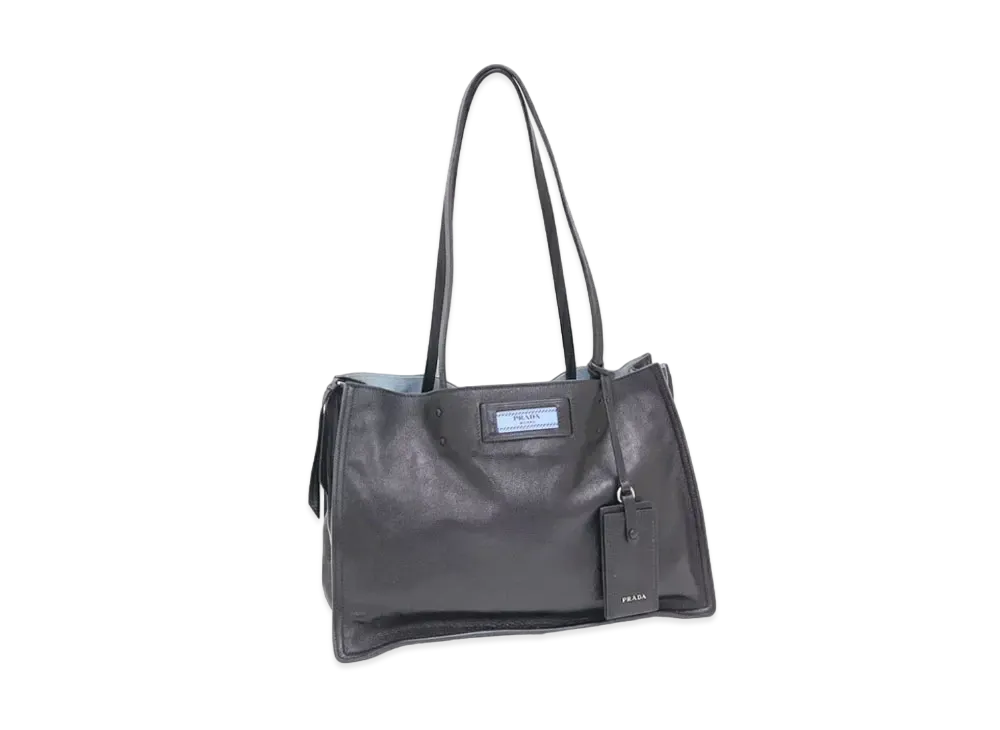プラダ エティケット トートバッグ ”ブラック” 1BG122