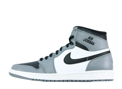ナイキ エアジョーダン1 レトロ ハイ "グレー/ブラック-ホワイト"