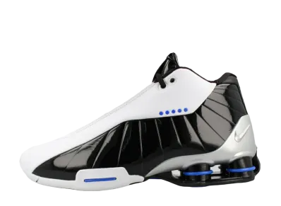 Nike Shox BB4 "White/Metallic Silver/Racer Blue"