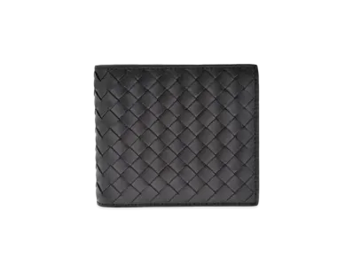 Bottega Veneta Intrecciato Leather Wallet "Black"