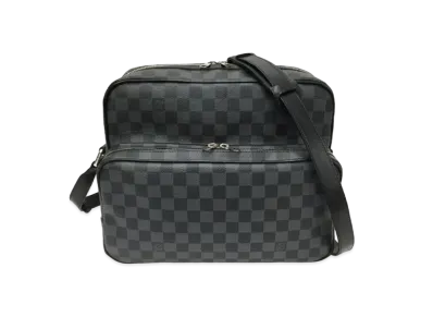 Louis Vuitton Damier Glafit Io Shoulder Bag "Noir"