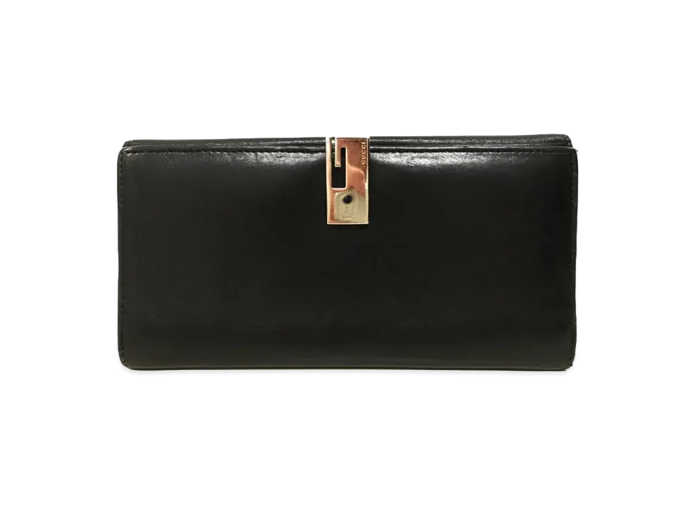 GUCCI W Hook Wallet "Black"