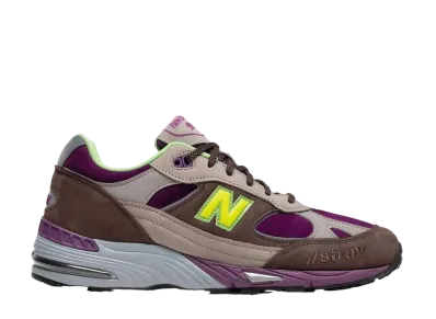 Stray Rats × New Balance 991 Made In England "Purple"