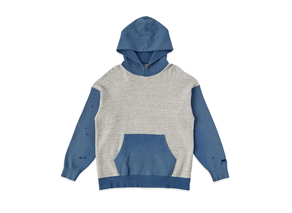 VISVIM JUMBO HOODIE P.O. CRASH "Grey"