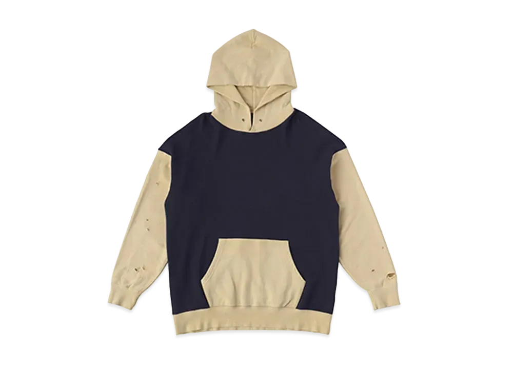 VISVIM JUMBO HOODIE P.O. CRASH "Navy"