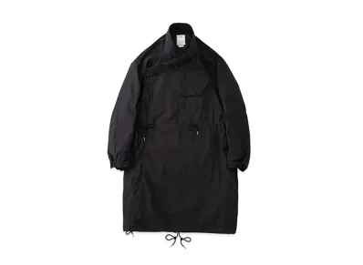 VISVIM CHAMDO FISHTAIL PARKA (C/NY) "Black"