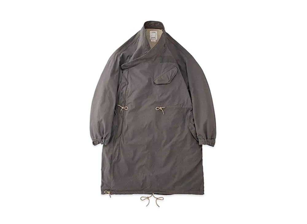 VISVIM CHAMDO FISHTAIL PARKA (C/NY) "Grey"