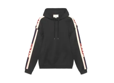 GUCCI Technical Jersey Sweatshirt "Black"