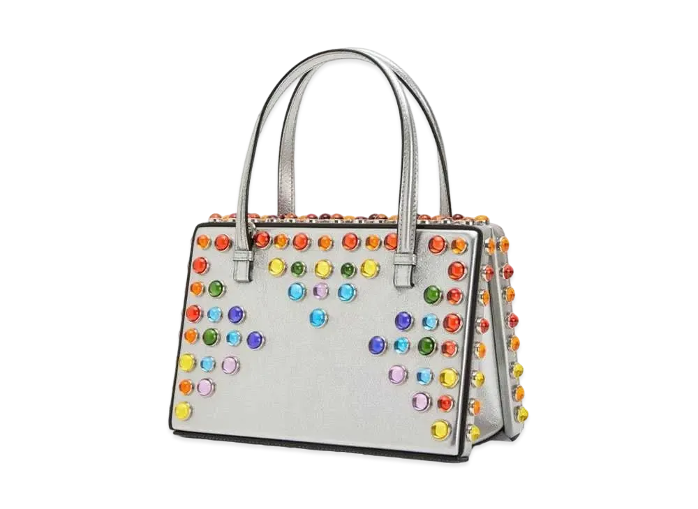 LOEWE Postal Bag Color Stone "Silver"