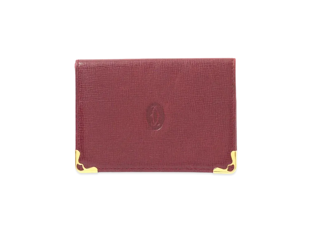 Cartier Must Line Card Case "Bordeaux"