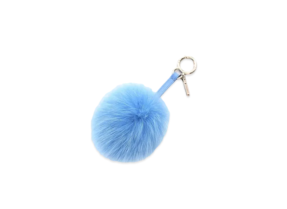 FENDI Fur Charm "Blue"