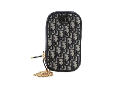 Dior Trotter 30 Montaigne Phone Holder "Navy"