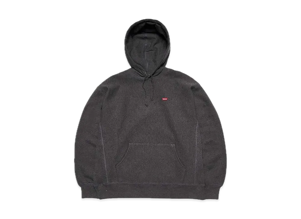 Supreme Small Box Hooded Sweatshirt "Charcoal" (21FW)