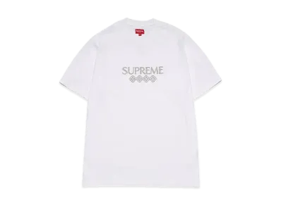 Supreme Glitter S/S Top "White"