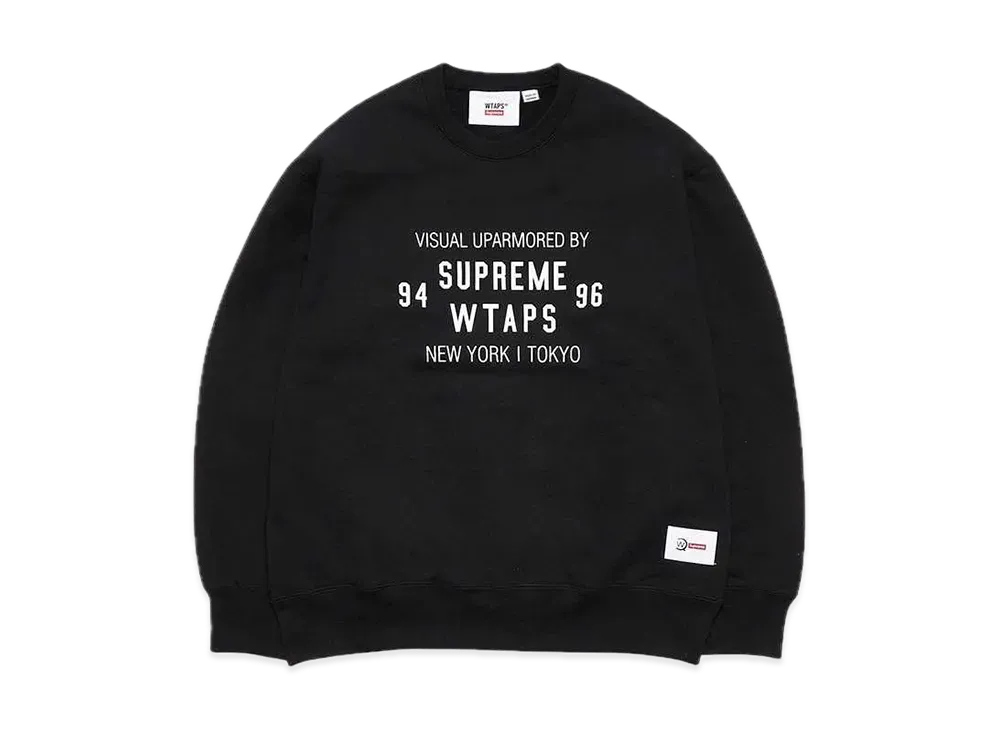 Supreme / WTAPS Crewneck "Black" 21274SPD-CSM03S