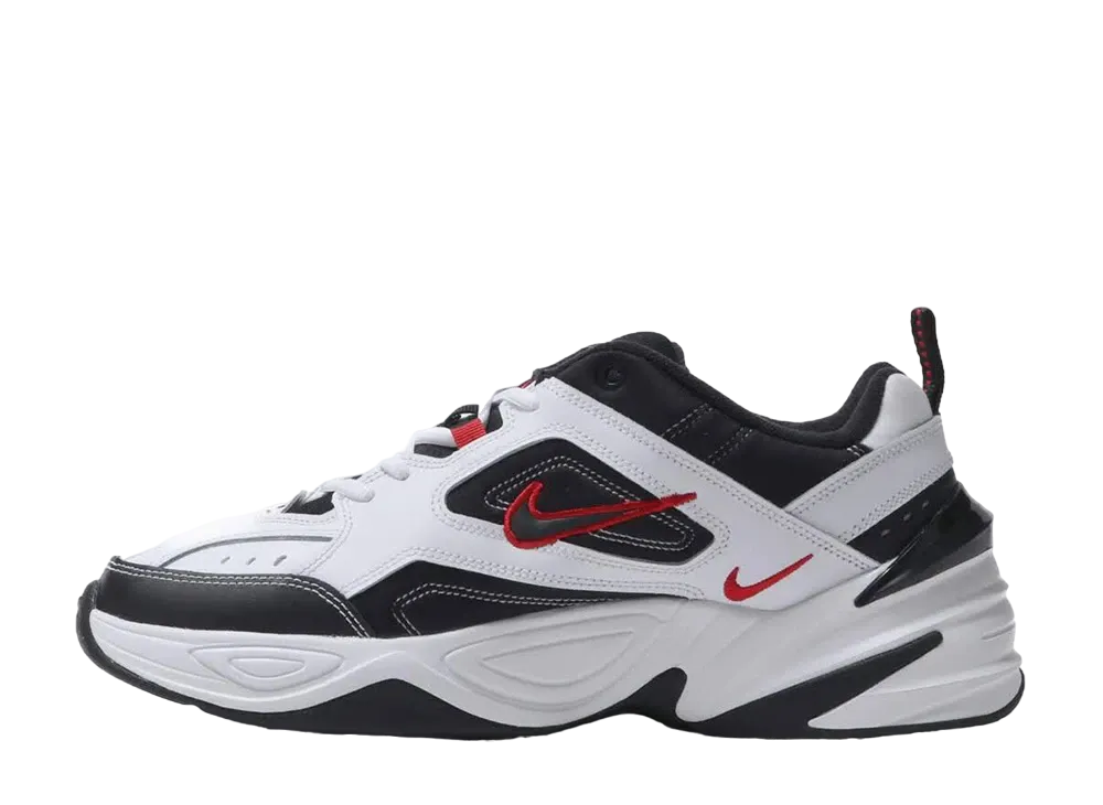 Nike M2K Tekno "White/Black-University Red"