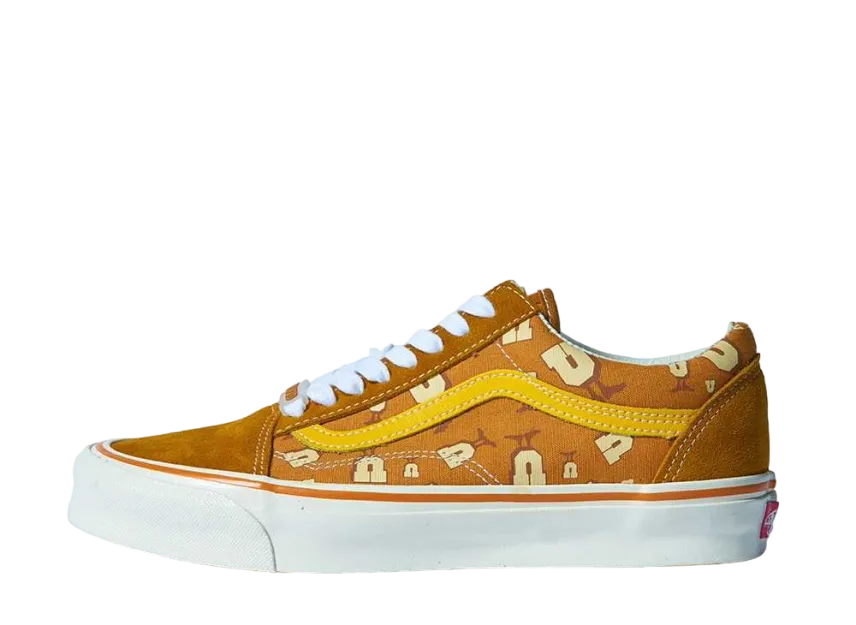 アンディフィーテッド × バンズ OG オールドスクール LX "ブラウン"