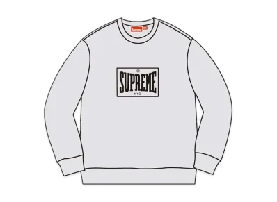 Supreme Warm Up Crewneck "Ash Grey"