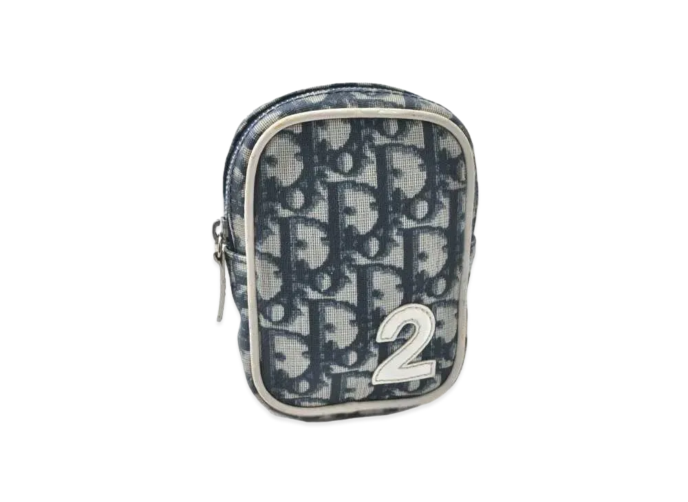 Dior Trotter No.2 Mini Pouch "Navy"