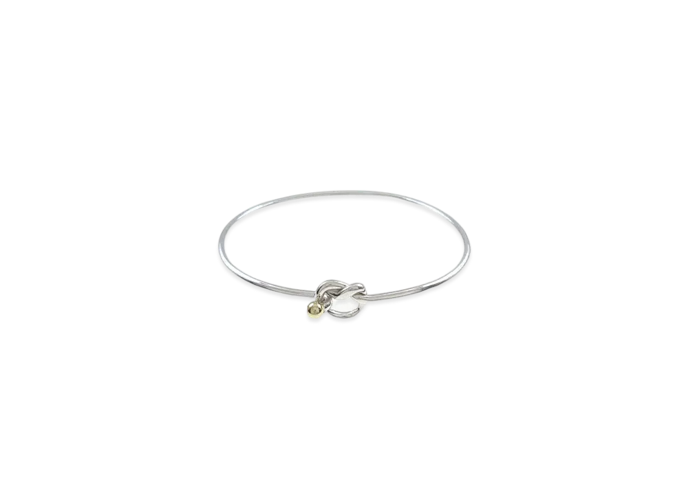 ティファニー ラブノットリング フックアンドアイ "シルバー"