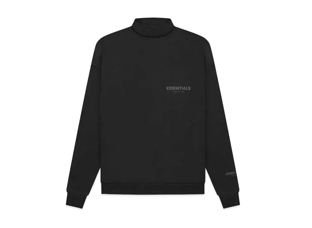 FEAR OF GOD ESSENTIALS PULLOVER MOCKNECK "Stretch Limo"