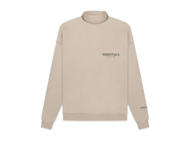 FEAR OF GOD ESSENTIALS PULLOVER MOCKNECK "string"